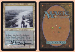 Polluted Delta - Foil Signed (Scan 3261)